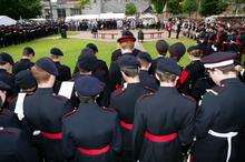 Duke of York's Royal Military School centenary parade and service.