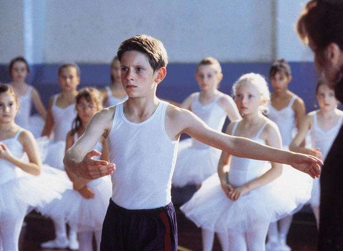 A young Jamie Bell as Billy Elliot in the 2000 film. Picture: Wikimedia Commons