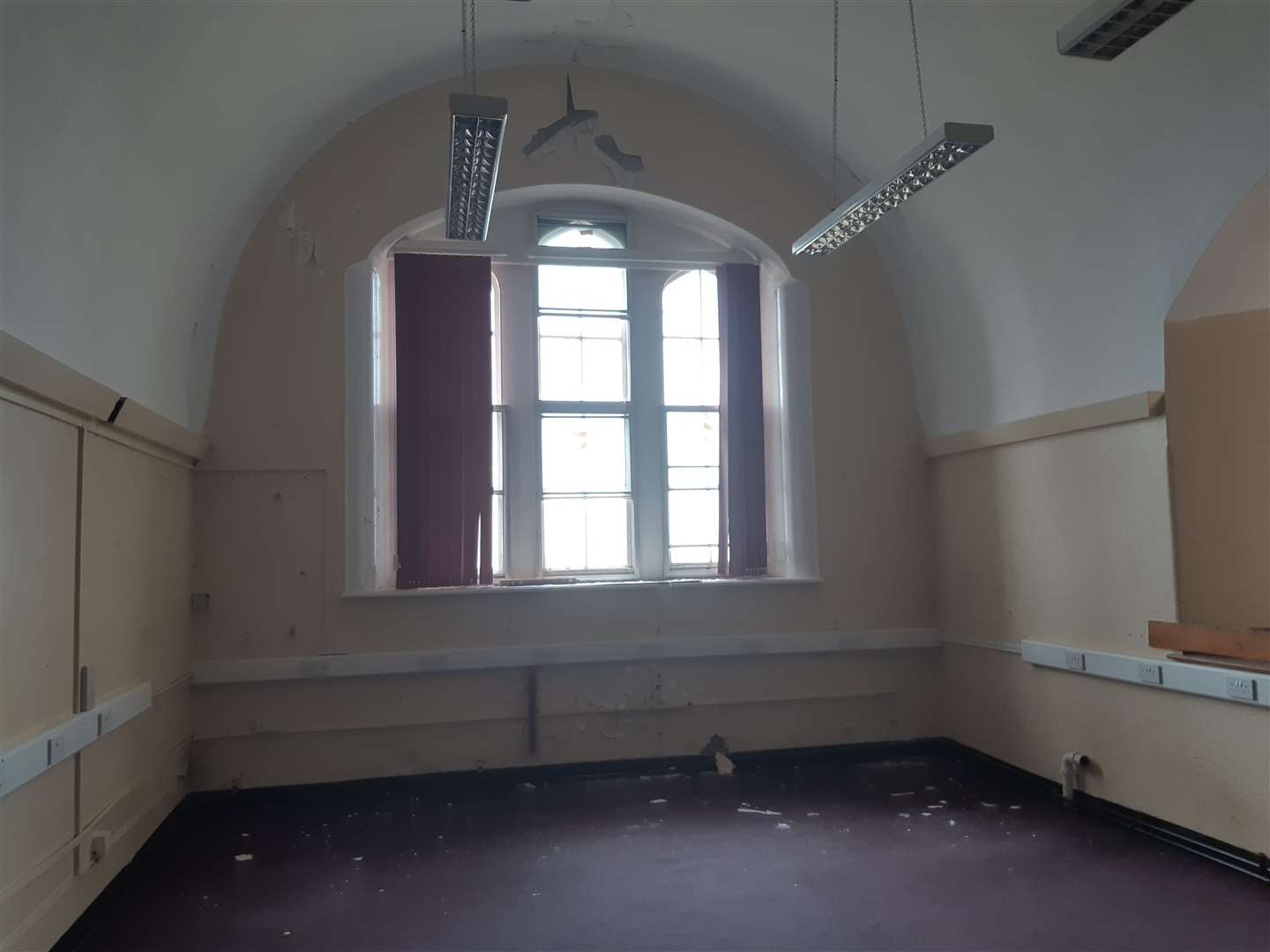 An interior shot of the officers' quarters. Picture: Sam Lennon KMG