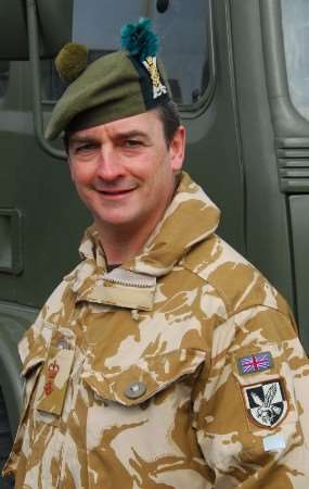 Commanding Officer Lt Colonel David Richmond.