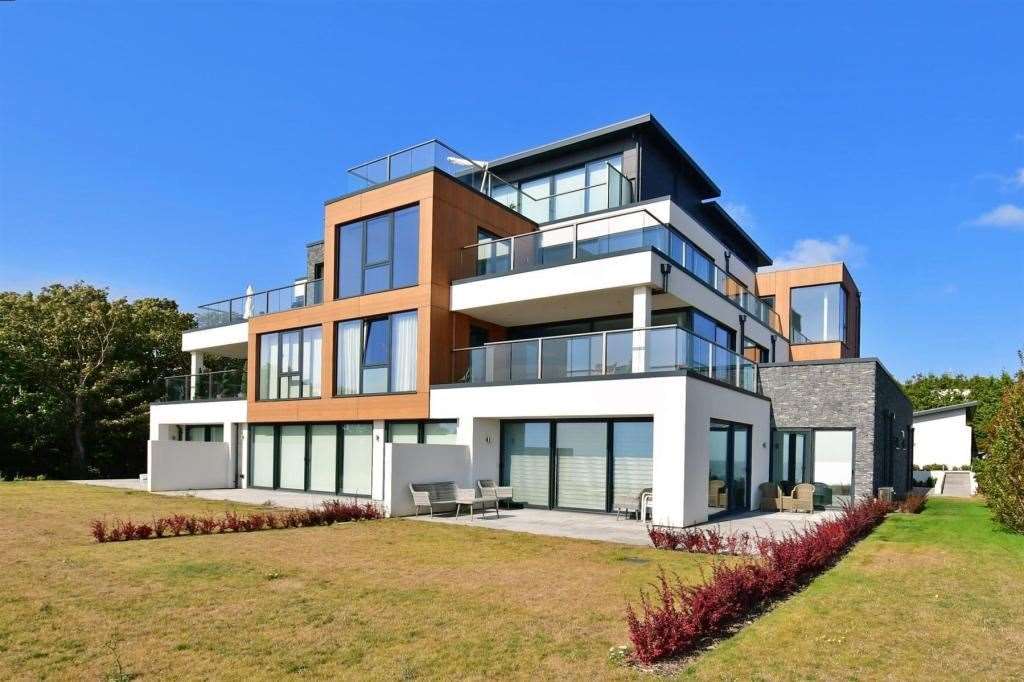 Ocean Drive, Broadstairs, is a luxury development overlooking Stone Bay. Picture: Zoopla