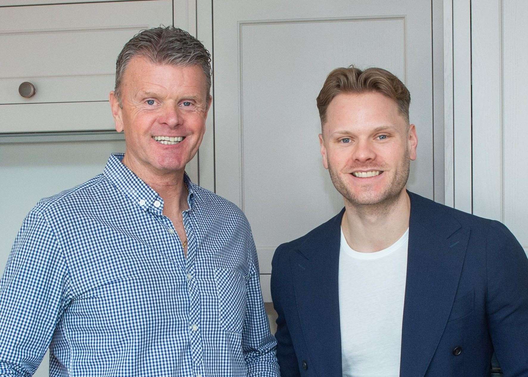 Tom, former Tonbridge and Ashford manager, has joined his son Josh on the business venture. Picture: Josh Warrilow