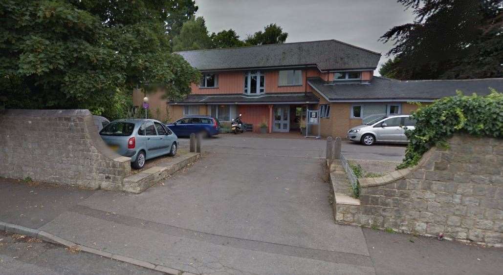 Gemma Hutchins was being seen by her GP at Blackthorn Medical Practice in Maidstone. Picture: Google