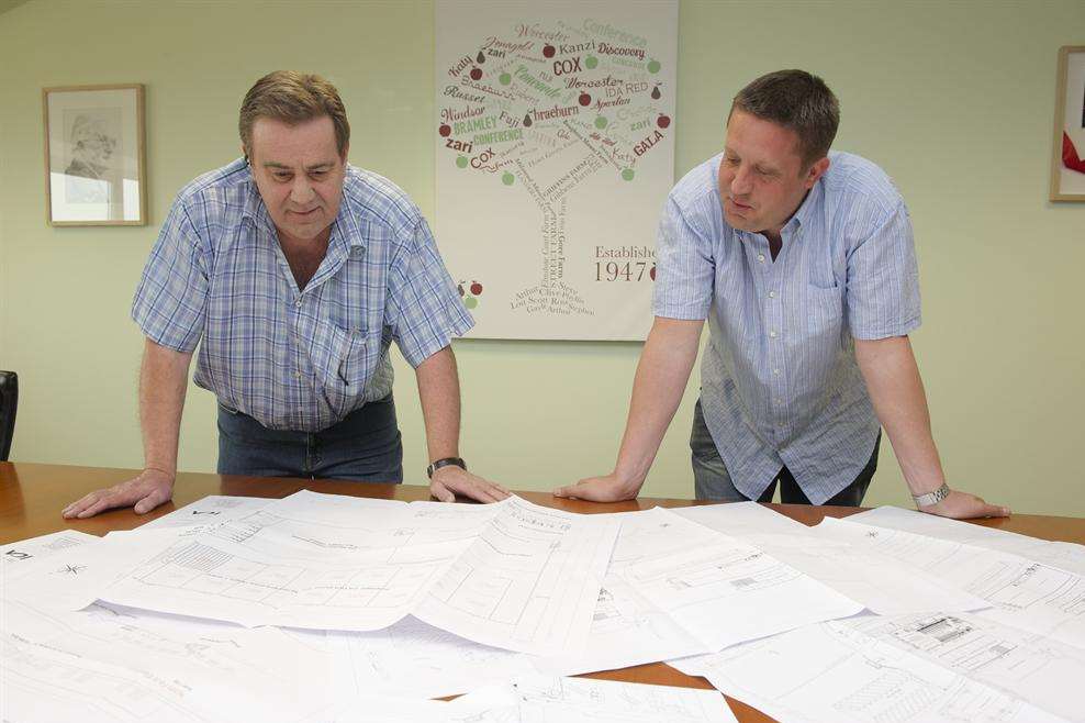 Clive Goatham and son Ross with their plans to expand their family business AC Goatham and Son