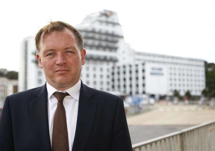 Damian Collins, MP for Folkestone and Hythe