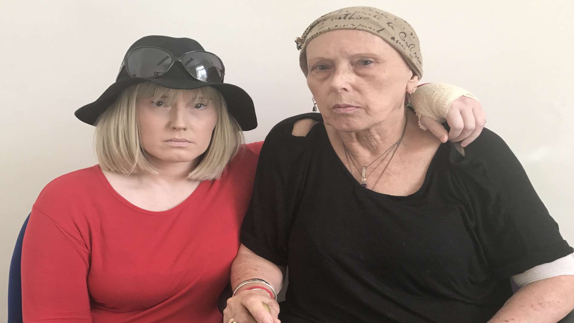 Lucy Eve and mum Theresa Eve are desperate to be rehoused