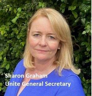 Sharon Graham of Unite the Union