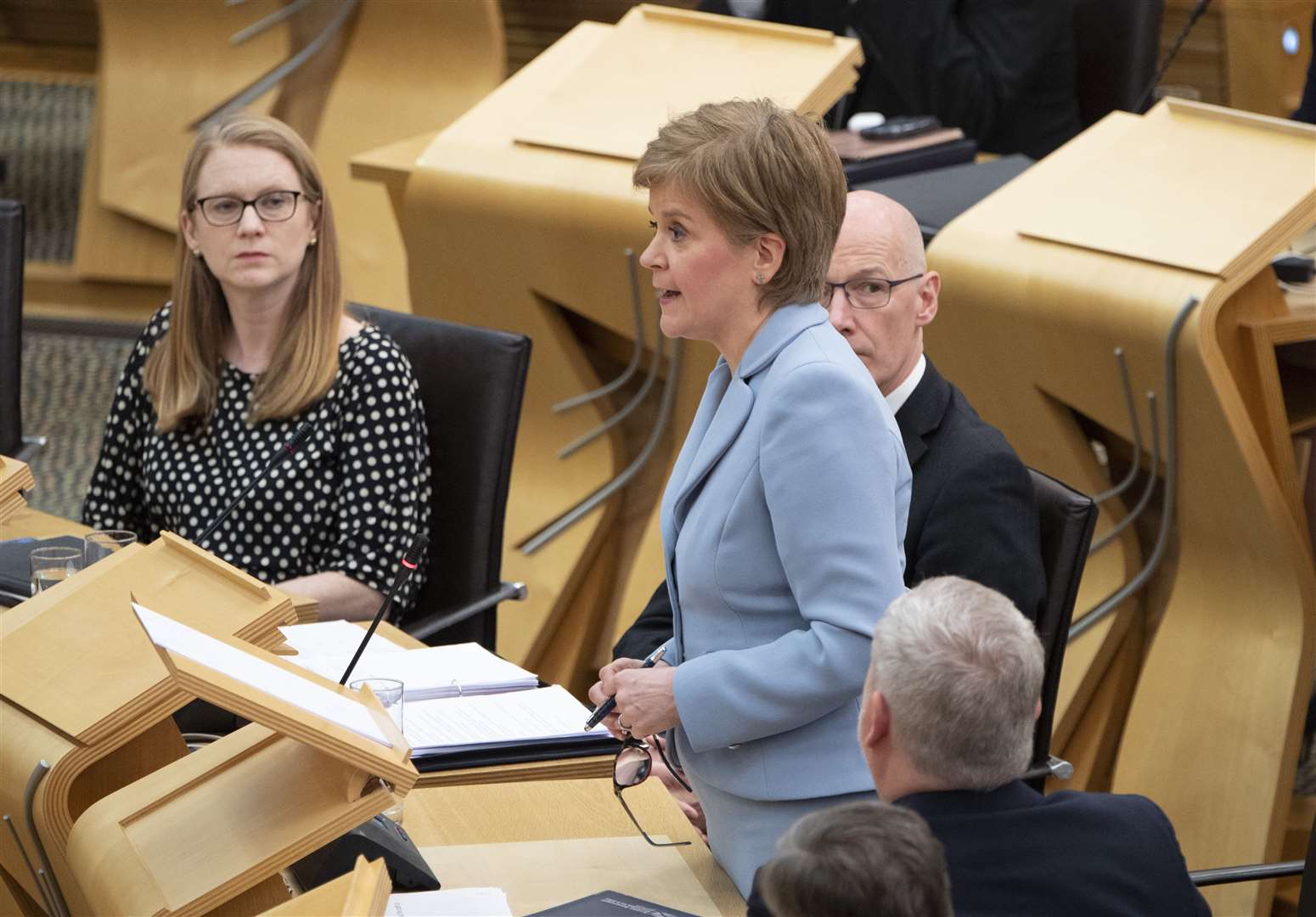 Nicola Sturgeon sought to head off any legal challenge (Lesley Martin/PA)