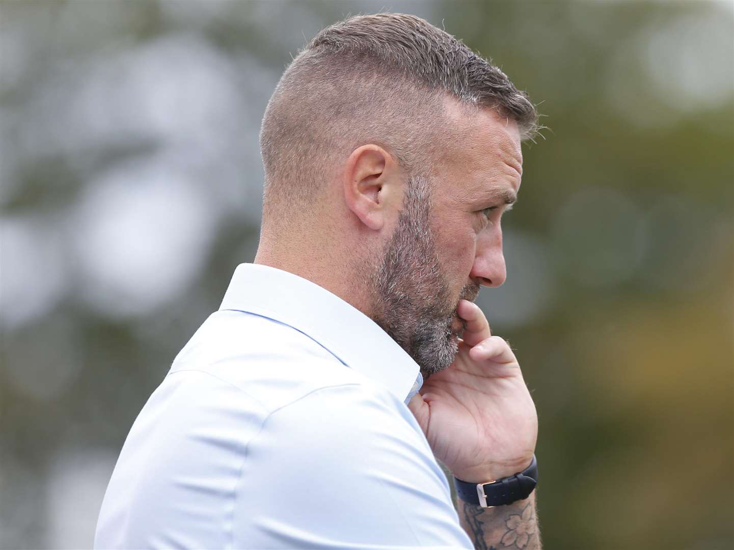 Jay Saunders has left Maidstone after seven years in charge Picture: Andy Jones