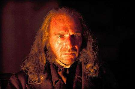 Ralph Feinnes as Abel Magwitch in Great Expectations