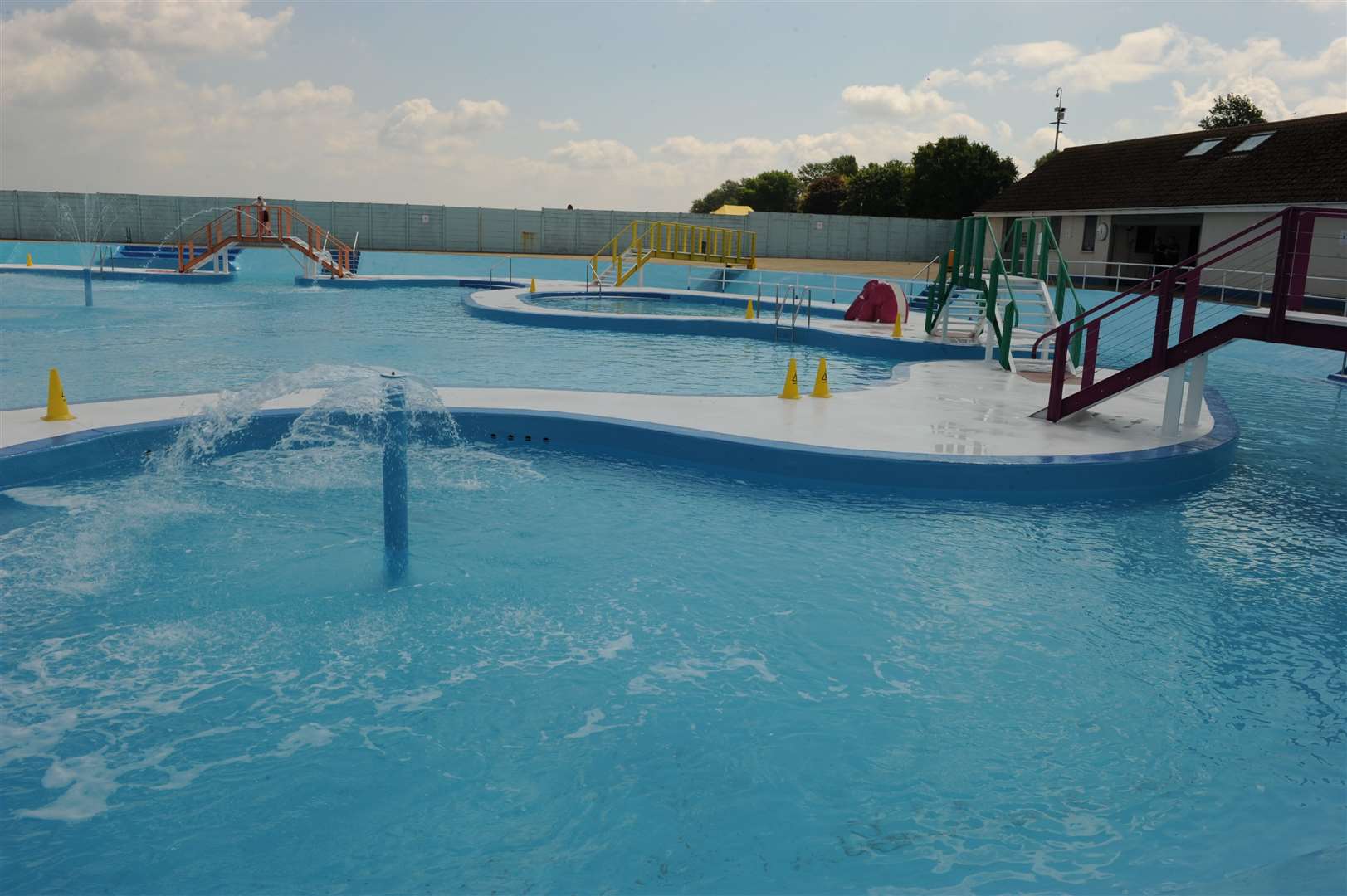 The Strand, in Gillingham, has a popular outdoor pool