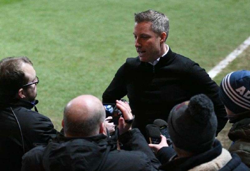 Gillingham manager Neil Harris explains his side of the argument over Saturday’s big controversy against Mansfield
