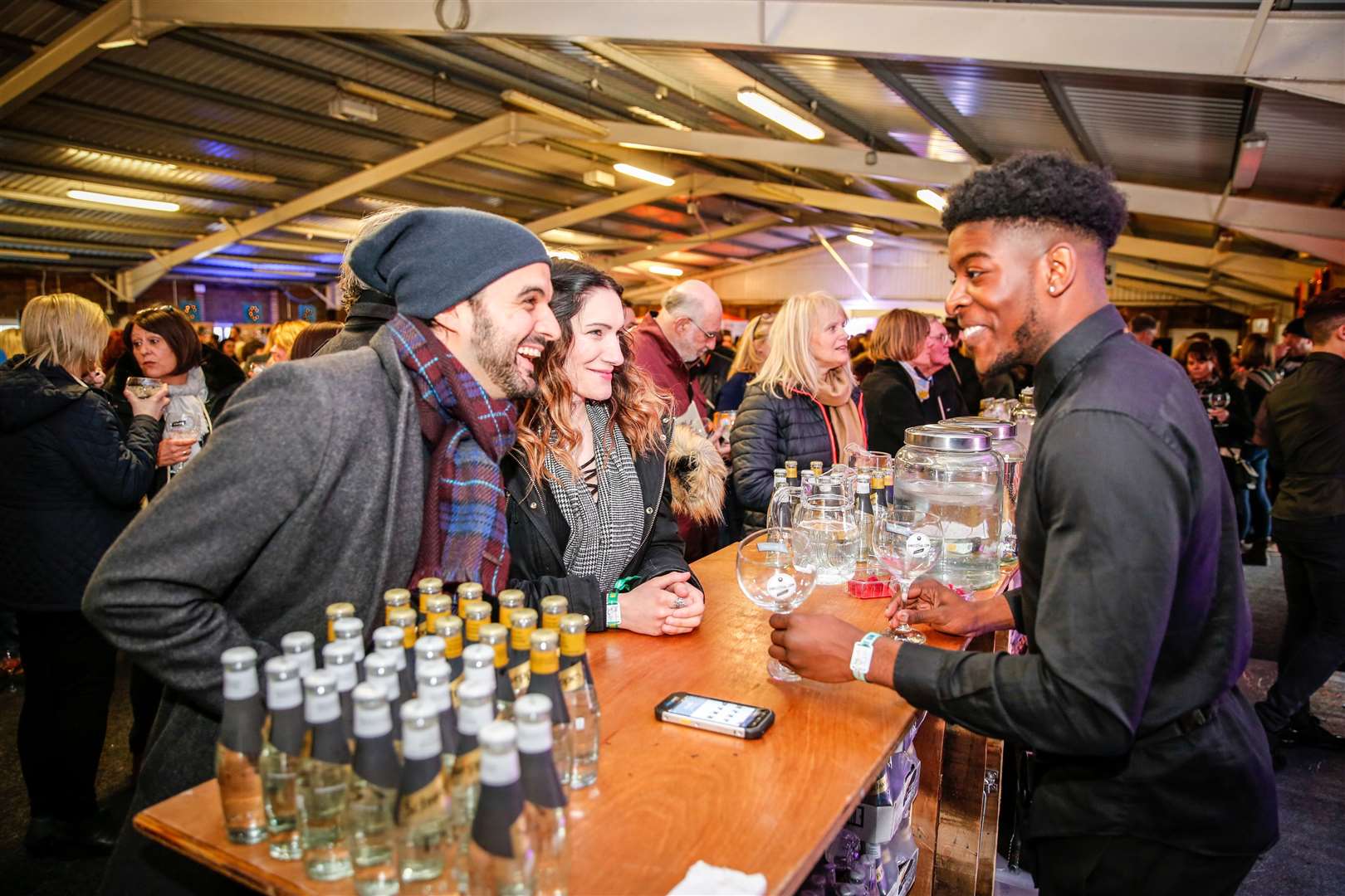 A gin festival held at the Kent County Showground last year. Picture: Matthew Walker