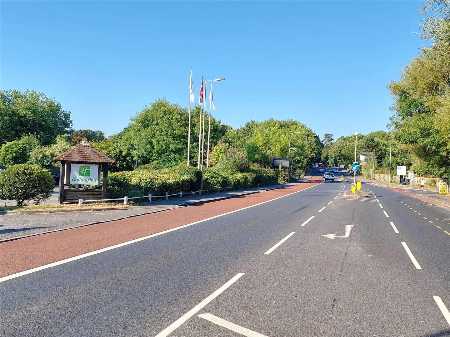 The land earmarked for an Aldi supermarket in Canterbury Road
