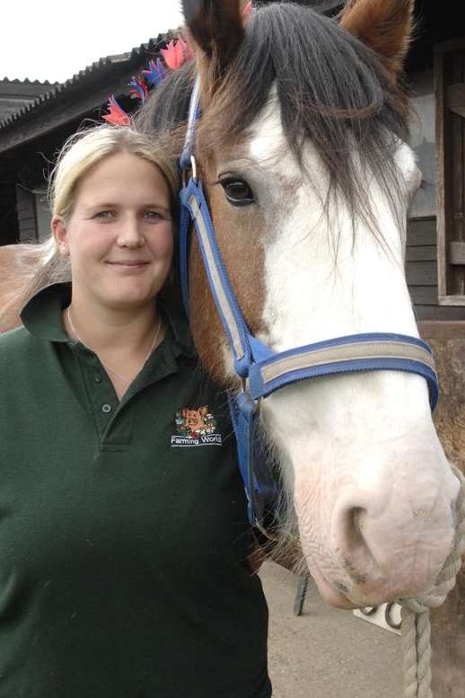 Georgina Watson runs Farming World in Faversham