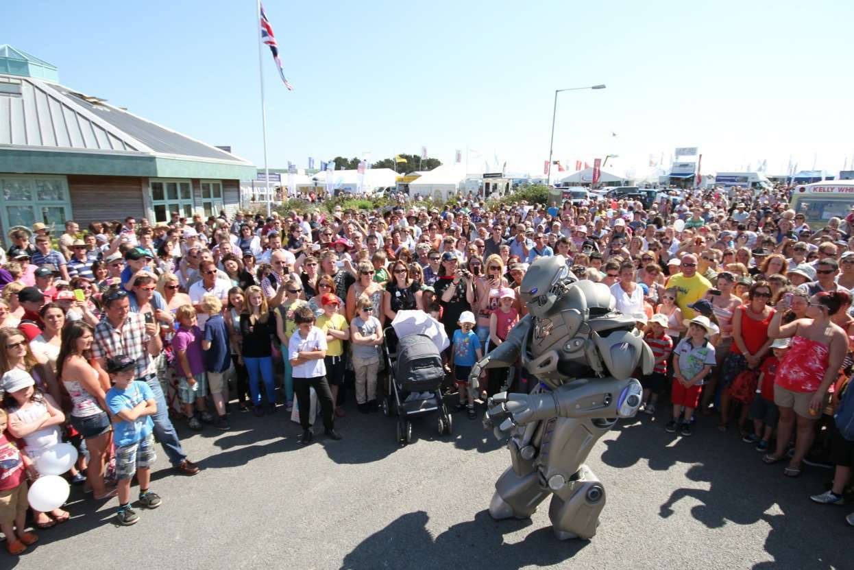 Titan the Robot will be at the Kent County Show