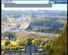 Tailbacks after lorry detaches from cab on M2