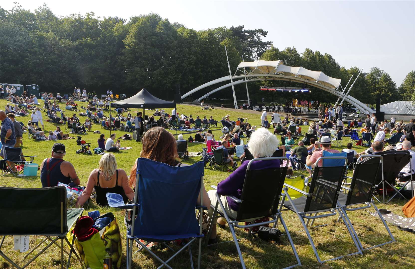 Proms in the Park 2018.Whatman Park, Waterside Gate, Maidstone, ME16 0GB.Picture: Andy Jones. (7695973)