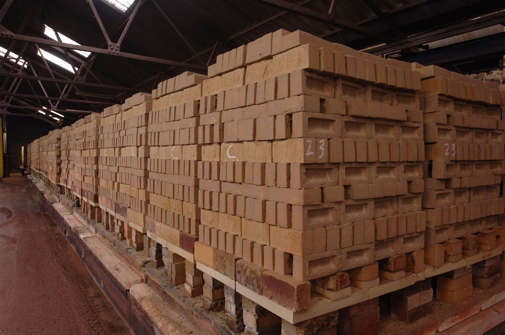 The brick industry blossomed during the mid to late 19th century in the county