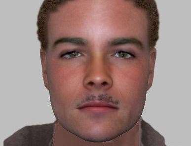 Police have released an e-fit of the suspect. Picture: Kent Police (7821322)