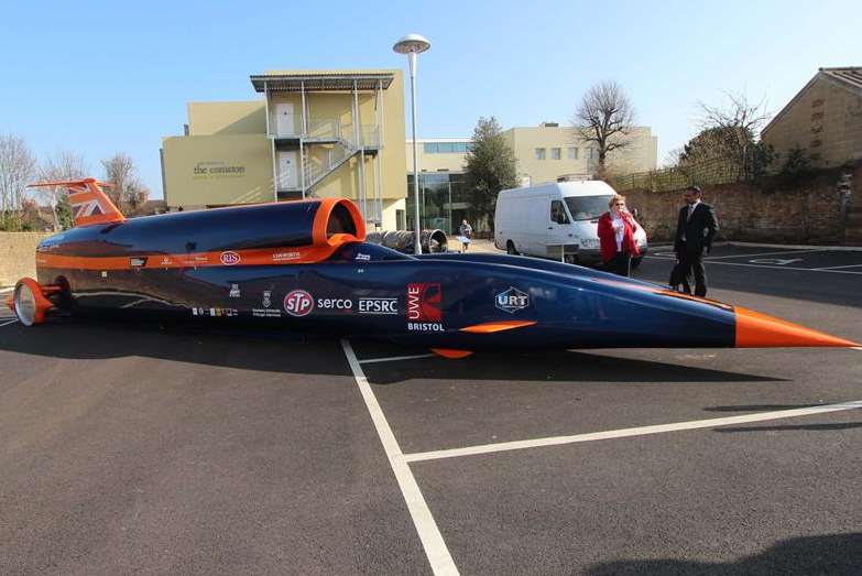 The Bloodhound supersonic car