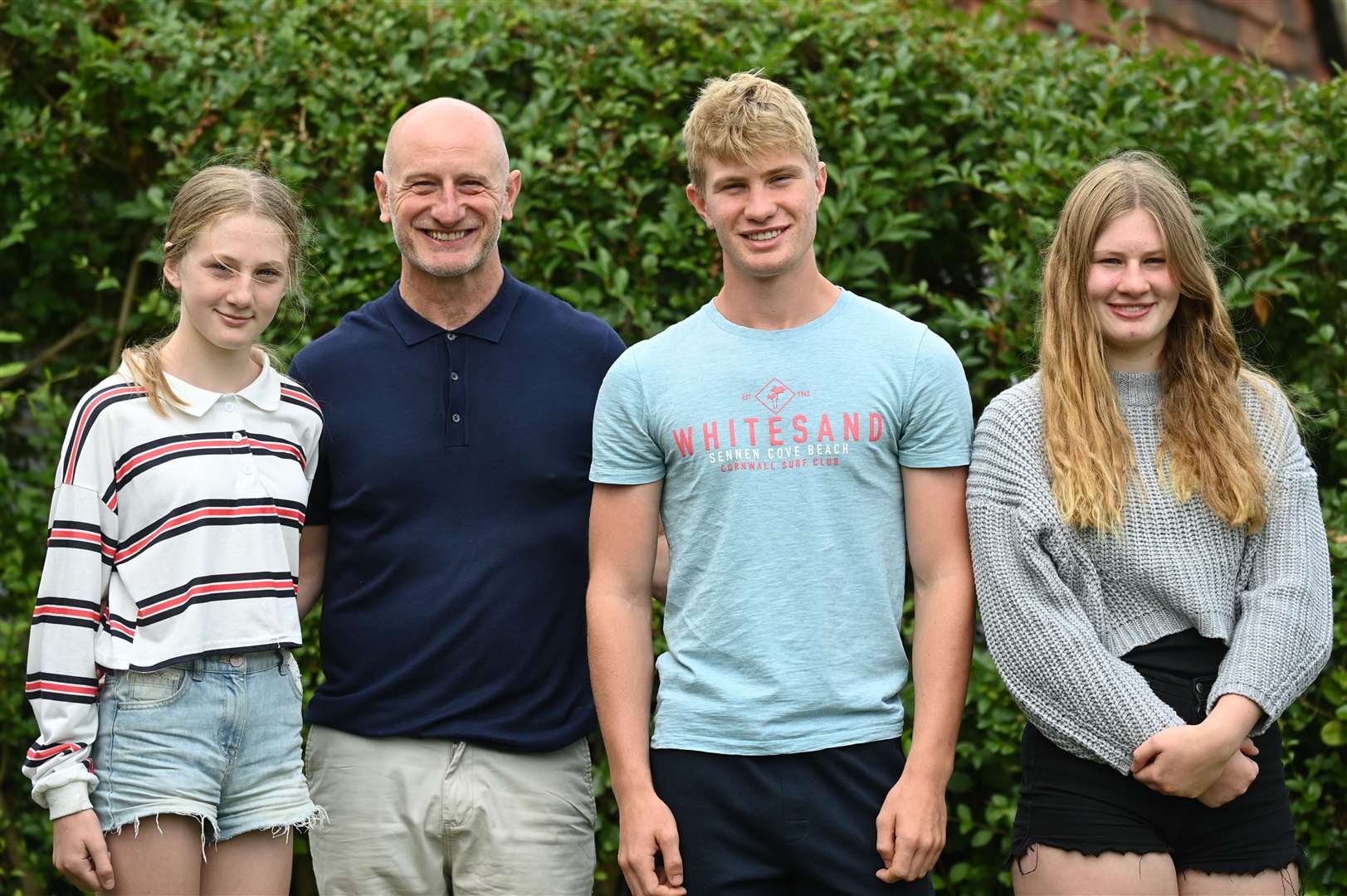 Left to right: Gracie, Julien, Harrison and Amelia Lawton. Picture: Barry Goodwin