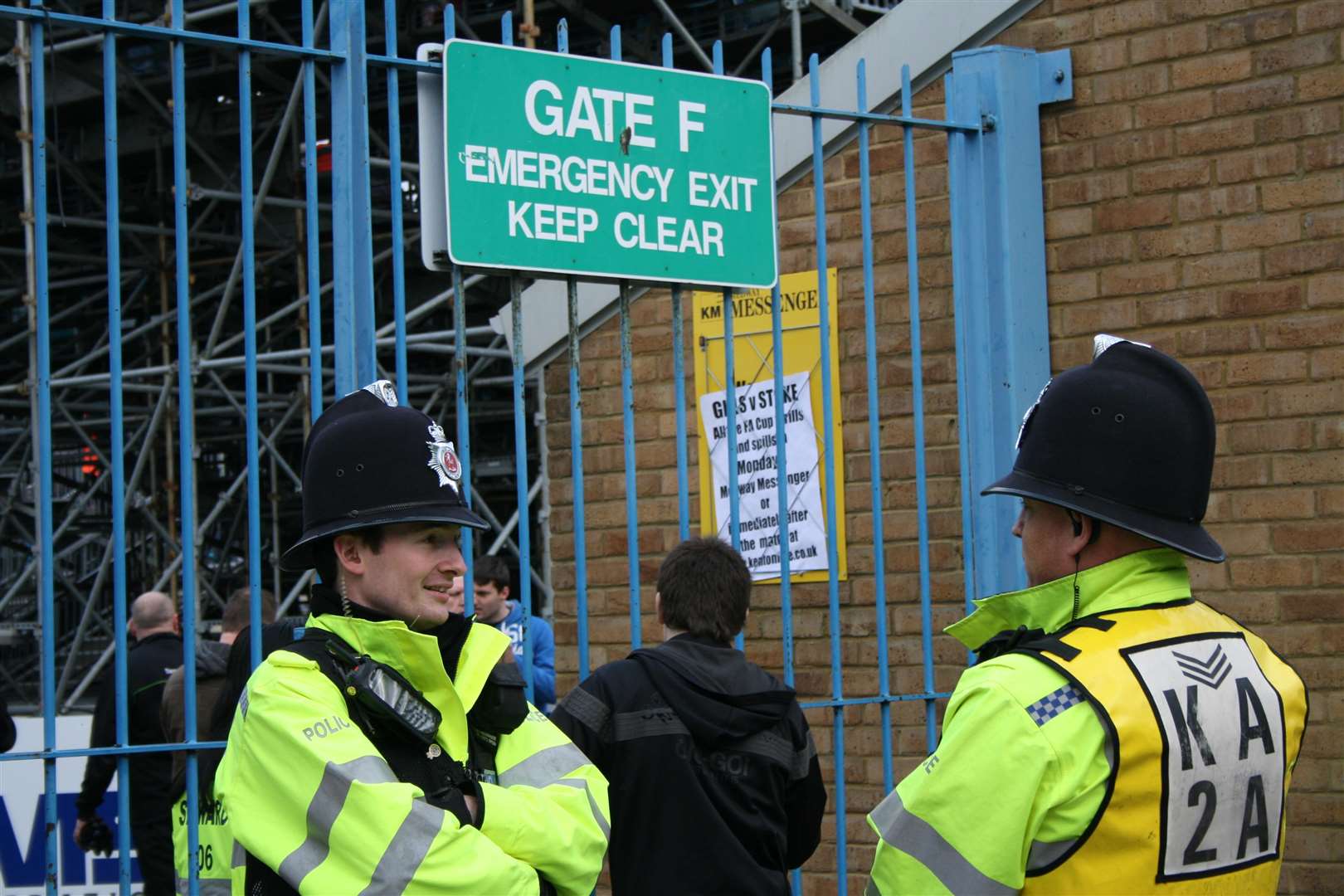 Gillingam will have to pay for policing for the visit of Cardiff City