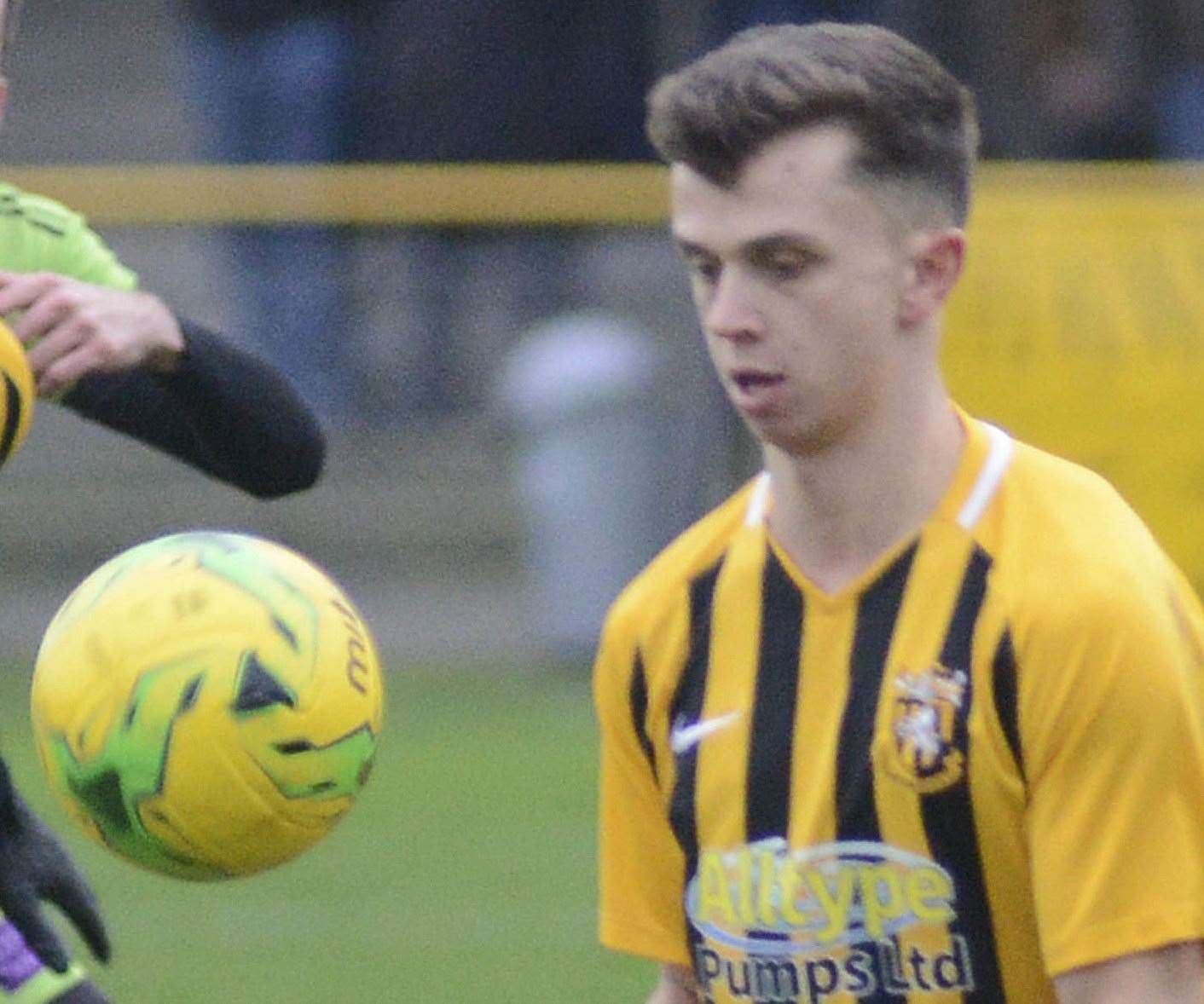 Johan Ter Horst netted for Folkestone Invicta in their win over Whitstable Town