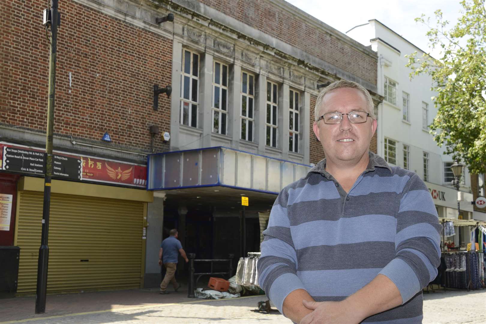 Campaigner Peter Morris-Kelso wants the building saved