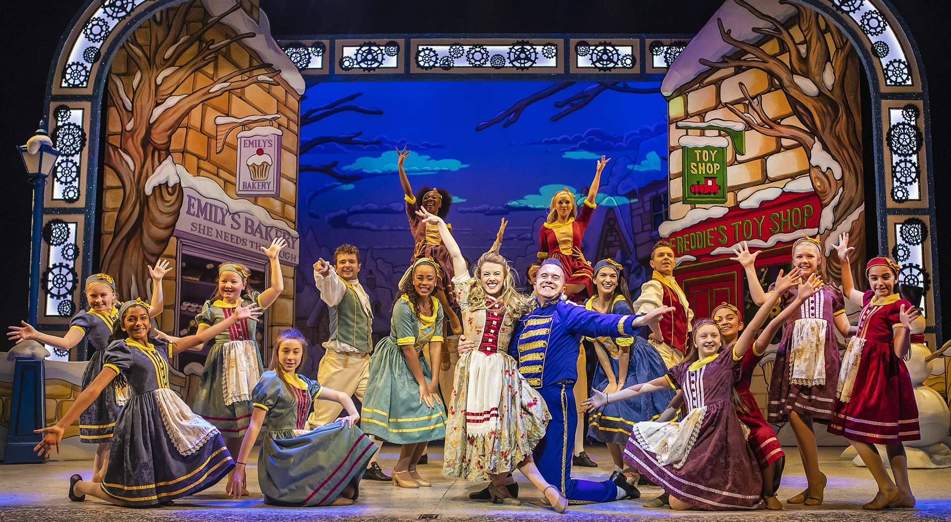 The cast of Cinderella at the Marlowe Theatre Picture: Pamela Raith