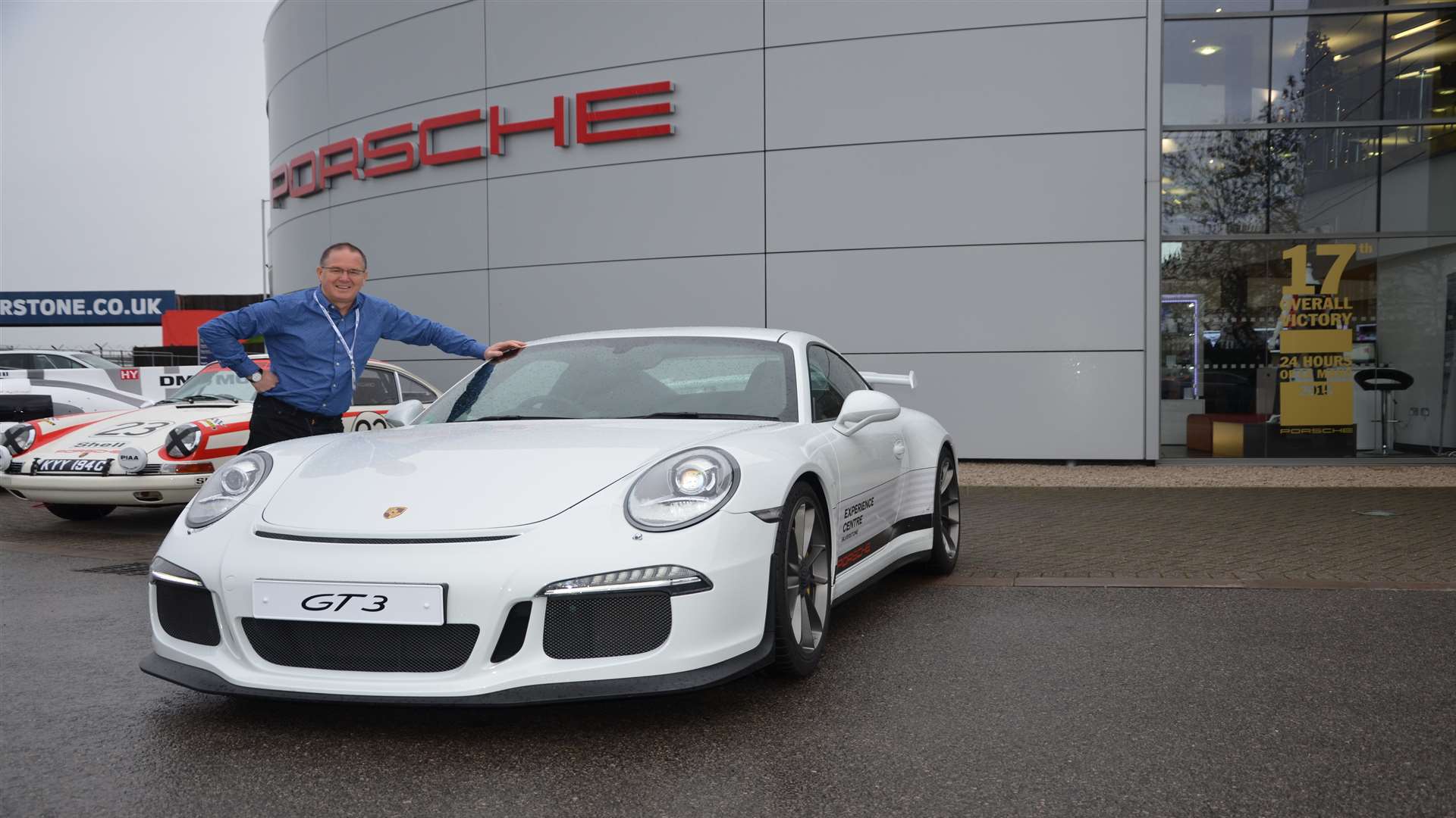 The 911 GT3 I drove on my Porsche Driving Experience at Silverstone