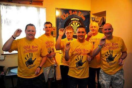The Red Lion Darts Marathon in aid of the Oliver Smith Appeal
