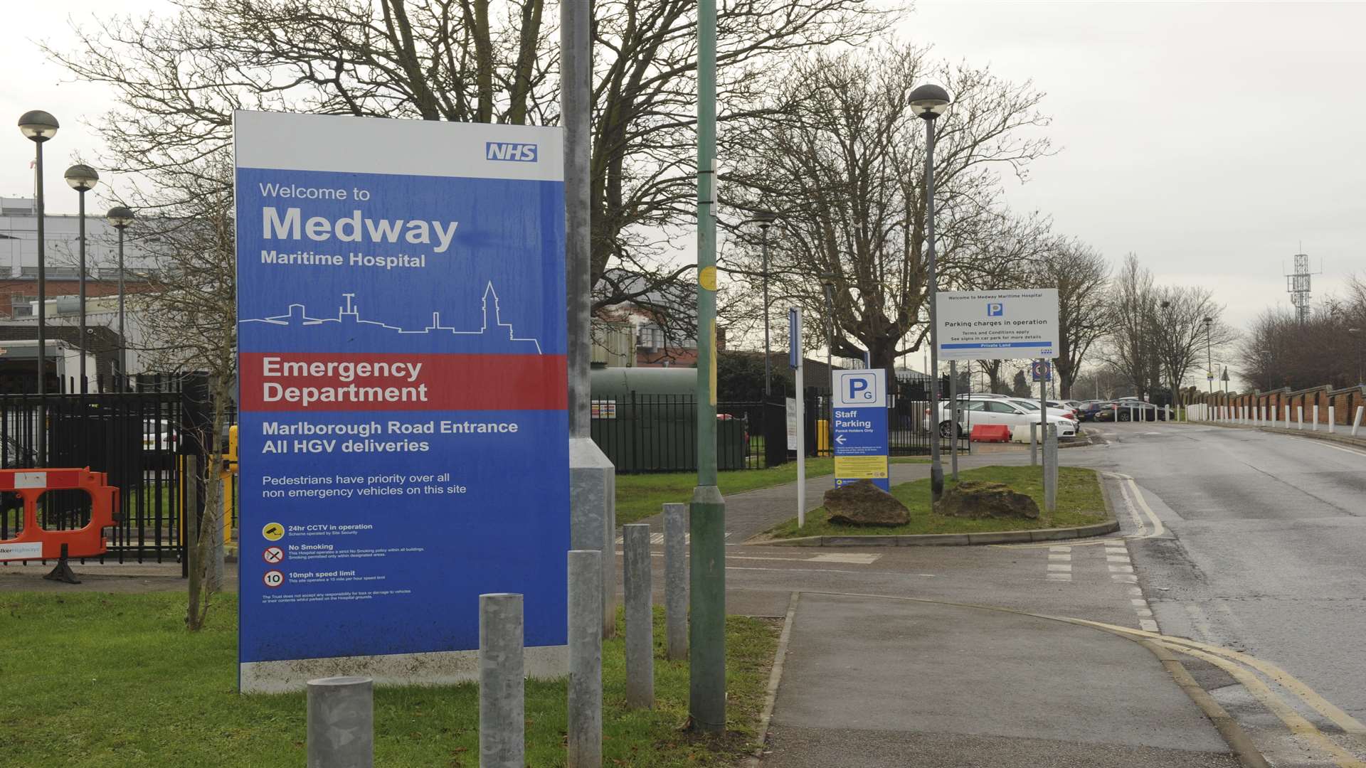 Medway Maritime Hospital. Picture: Steve Crispe