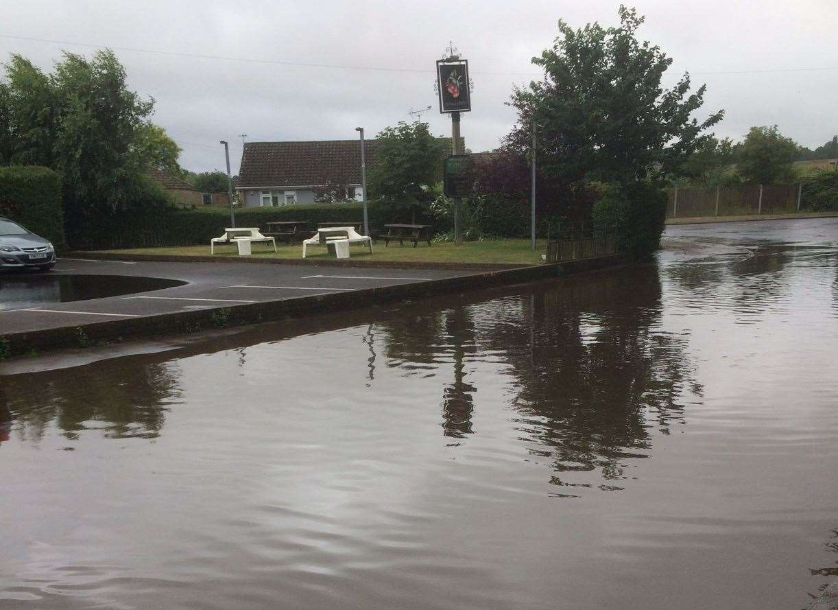 Chronic flooding in College Road