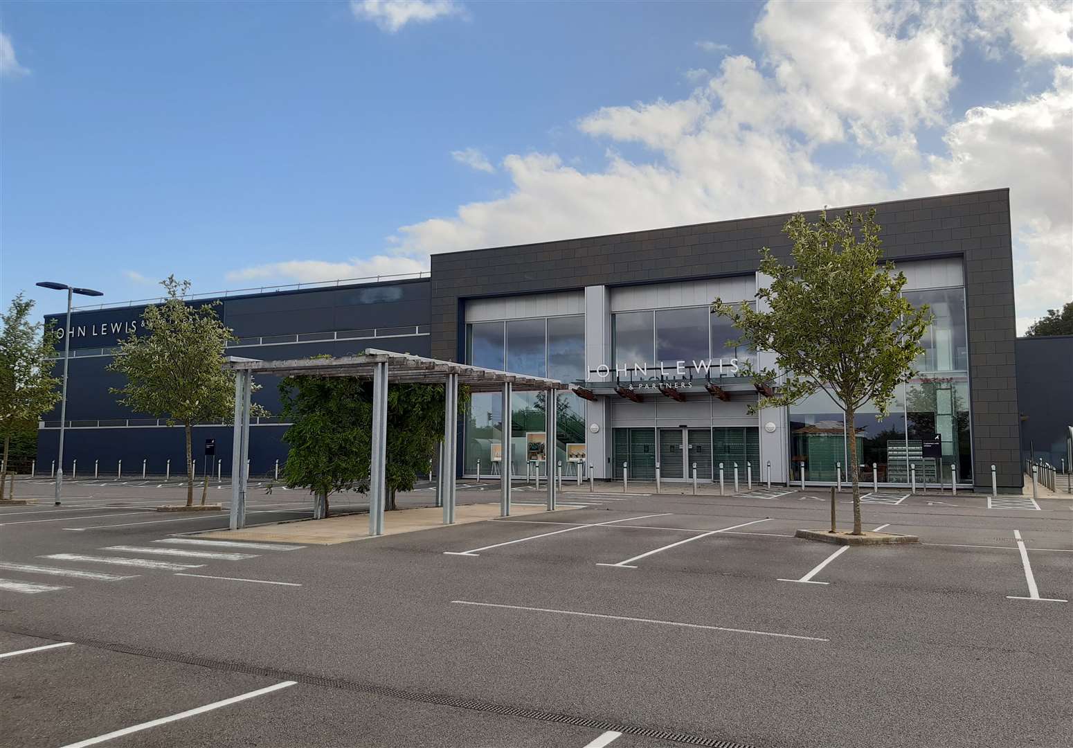 Ashford's John Lewis store was opened in 2013, making it one of the chain's more modern branches