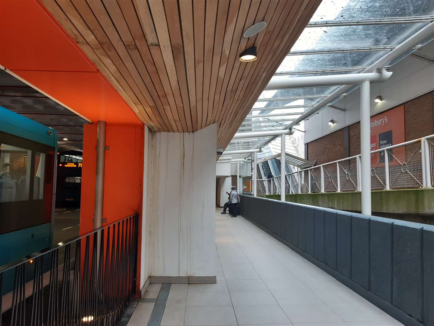 The town centre's main bus station had a £1.5m renovation in 2021
