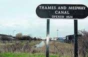 The swans were shot on the Thames and Medway canal