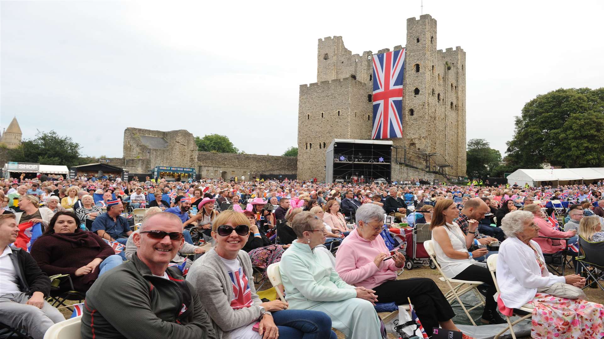Rochester Castle Proms was the last of the Castle Concerts. Picture: Steve Crispe