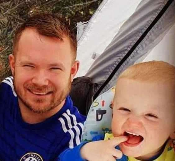 Andy and son Joshua Hoyle died after a car crash in Frant last August