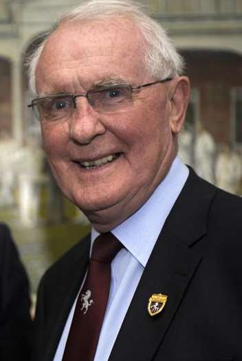 Former Kent County Cricket Club president Mike Denness