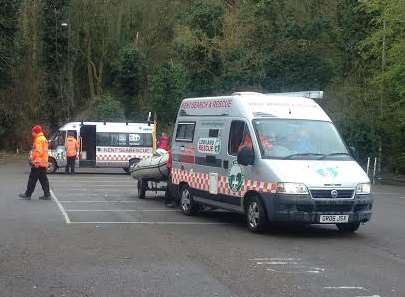 Kent Search and Rescue were involved in the effort