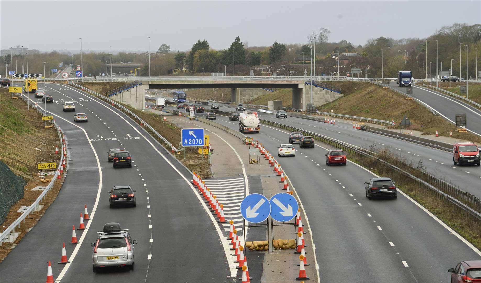 Junction 10a opened to traffic in October