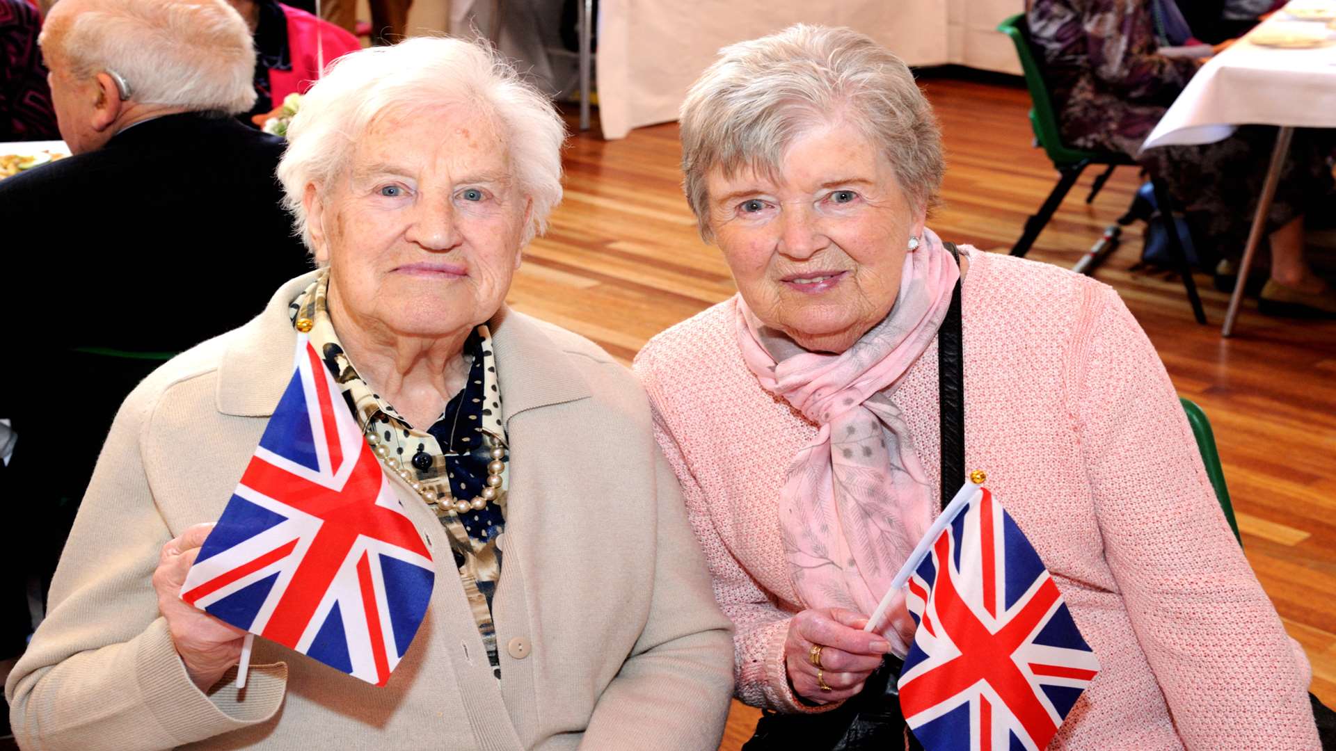 Margaret Irwin, 90, and Rita Thomas