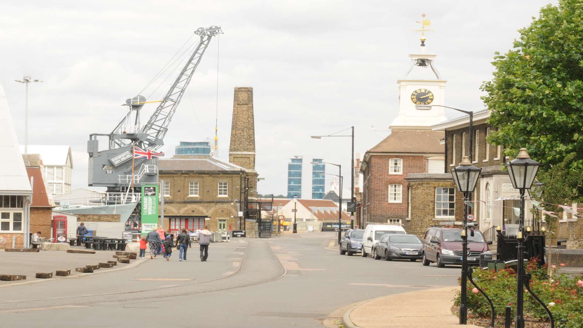 Chatham Dockyard has said it will close on Tuesday