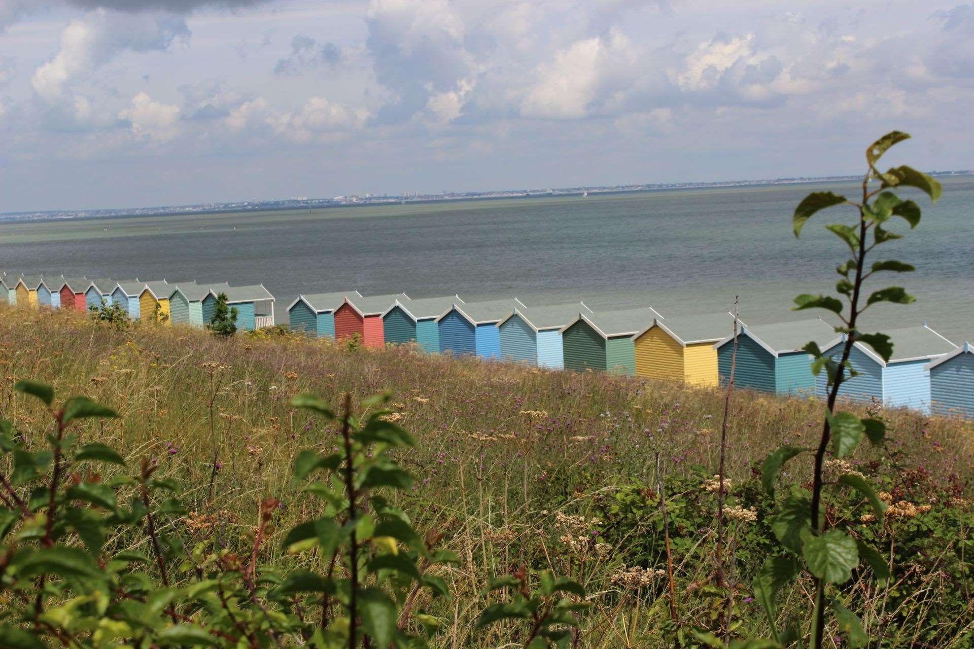 Beach huts at Minster, Sheppey