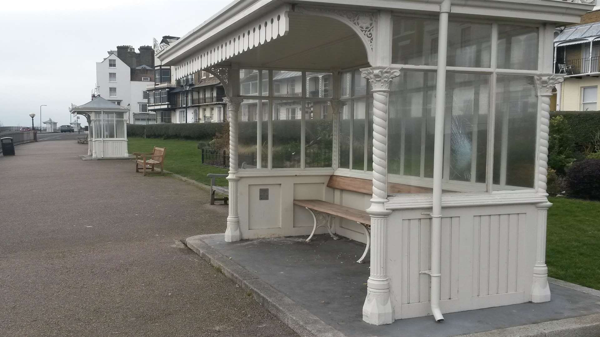 The Ramsgate Society wants to protect the promenade shelters