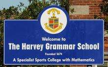 Harvey Grammar School, Folkestone