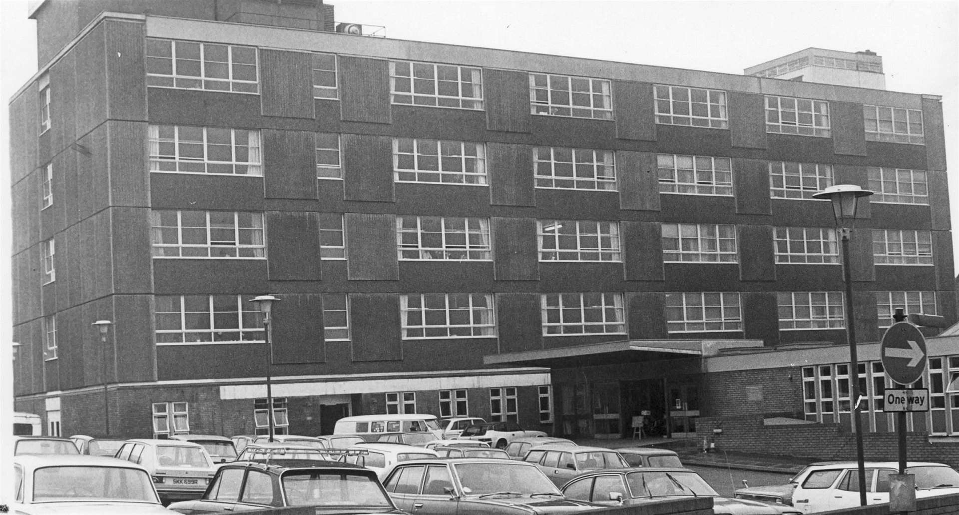 Gravesend Hospital in 1980