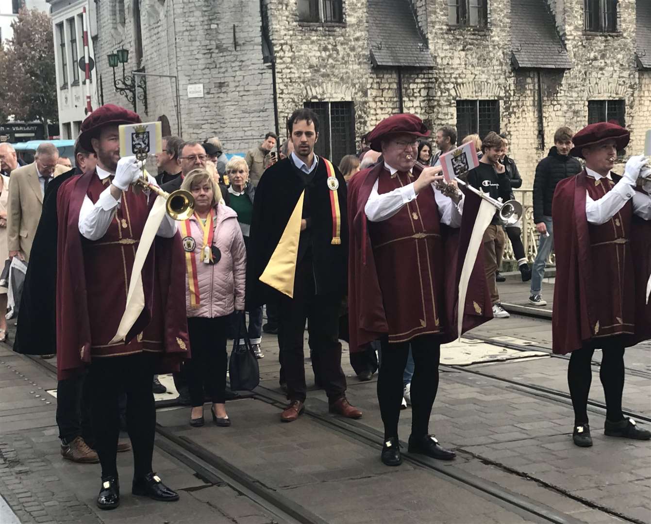 A parade in Ghent