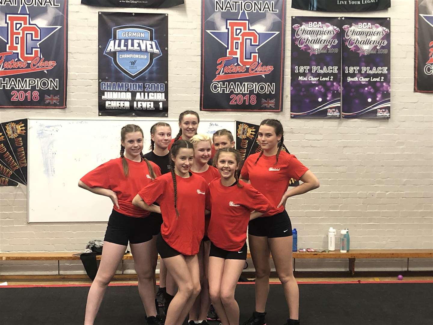 Eight of KCA's athletes were chosen for Team England's Youth Team